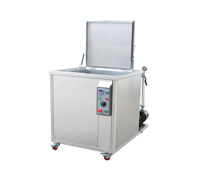 Large Ultrasonic Auto Parts Cleaner , High Power 3 Tank Ultrasonic Cleaner